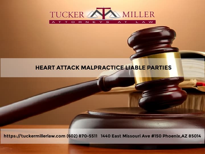 Graphic Stating Heart Attack Malpractice Liable Parties